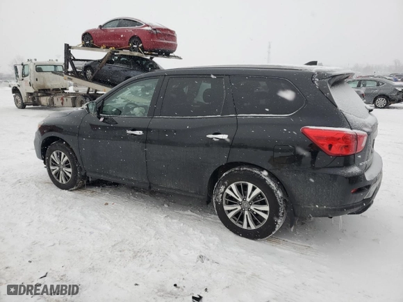 2019 Nissan Pathfinder S with VIN 5N1DR2MM7KC616145, listed as a Copart auction lot 44406565 with 108,305 mi miles and Clean Title. Bid and sale history available at carsss.com. Image 2.