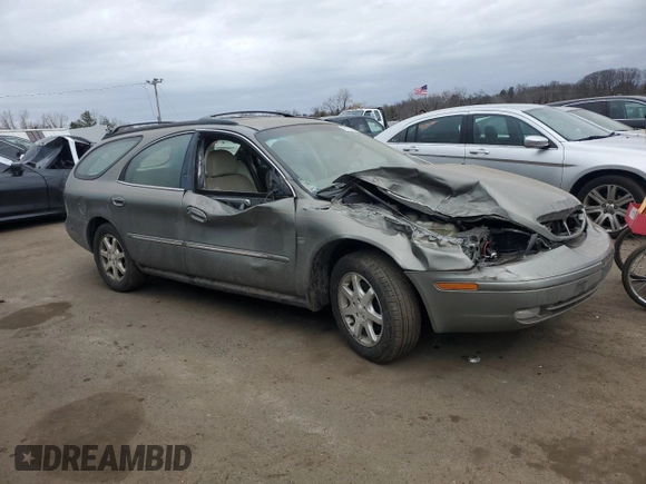 2001 Mercury Sable LS Premium with VIN 1MEHM59S11G632196, listed as a Copart auction lot 46815415 with 188,191 mi miles and Salvage Title. Bid and sale history available at DreamBid. Image 4.