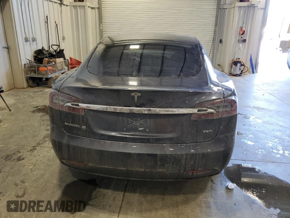 2017 Tesla Model S 100D with VIN 5YJSA1E2XHF197245, listed as a Copart auction lot 45961805 with Not provided miles and Non repairable. Bid and sale history available at DreamBid. Image 6.