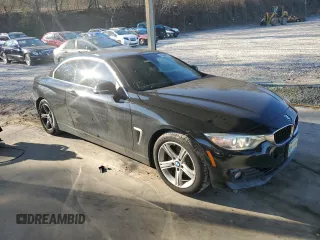 2015 BMW 4 Series 428i with VIN WBA3V7C5XF5A24526, listed as a Copart auction lot 46983755 with 80,158 mi miles and Salvage Title. Bid and sale history available at carsss.com. Image 4.