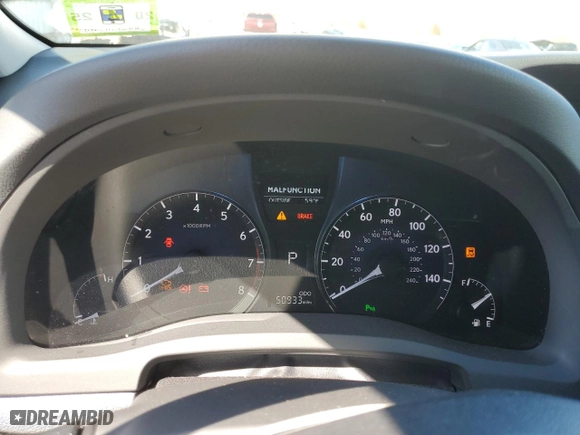 2013 Lexus RX 350 with VIN 2T2BK1BA6DC158820, listed as a Copart auction lot 49606795 with 50,933 mi miles and Salvage Title. Bid and sale history available at carsss.com. Image 9.