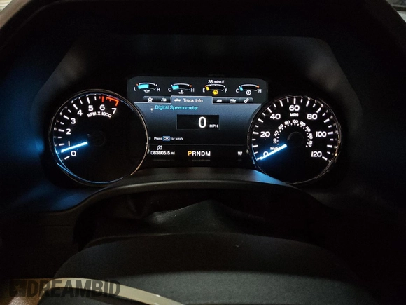 2020 Ford F-150 XL with VIN 1FTEW1C5XLKD25961, listed as a Copart auction lot 52750185 with 83,805 mi miles and Clean Title. Bid and sale history available at DreamBid. Image 9.