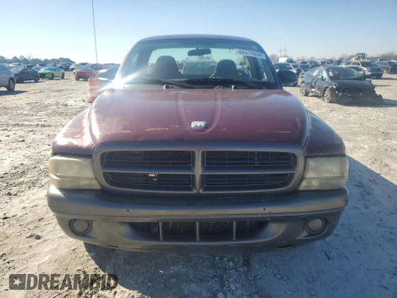2002 Dodge Dakota with VIN 1B7FL16X62S694633, listed as a Copart auction lot 86515034 with 270,483 mi miles and Salvage Title. Bid and sale history available at carsss.com. Image 5.