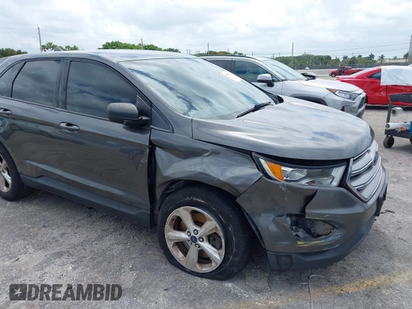 2015 Ford Edge SE with VIN 2FMTK4G9XFBC19439, listed as a IAAI auction lot 41962916 with 147,013 mi miles and . Bid and sale history available at DreamBid. Image 6.