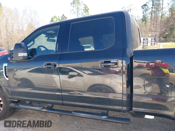 2022 Ford Super Duty F-250 SRW XL with VIN 1FT7W2B62NED69589, listed as a IAAI auction lot 41630757 with 98,748 mi miles. Bid and sale history available at carsss.com. Image 15.