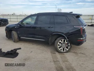 2023 Cadillac XT6 AWD Sport with VIN 1GYKPHRS3PZ150630, listed as a Copart auction lot 43557595 with 54,299 mi miles and Salvage title. Bid and sale history available at DreamBid. Image 2.