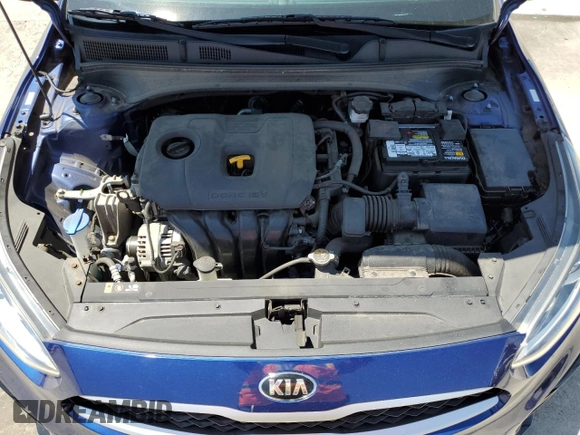 2019 Kia Forte LXS with VIN 3KPF24AD8KE032069, listed as a Copart auction lot 61083325 with 40,400 mi miles and Clean title. Bid and sale history available at DreamBid. Image 11.