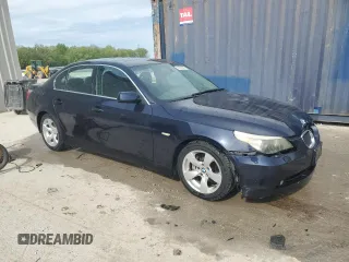 2004 BMW 5 Series 530i with VIN WBANA735X4B065254, listed as a Copart auction lot 57613795 with 201,959 mi miles and Non repairable. Bid and sale history available at DreamBid. Image 4.