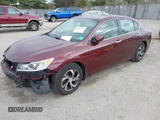 2016 Honda Accord LX with VIN 1HGCR2F37GA144067, listed as a IAAI auction lot 41902711 with 181,389 mi miles and . Bid and sale history available at DreamBid. Image 2.