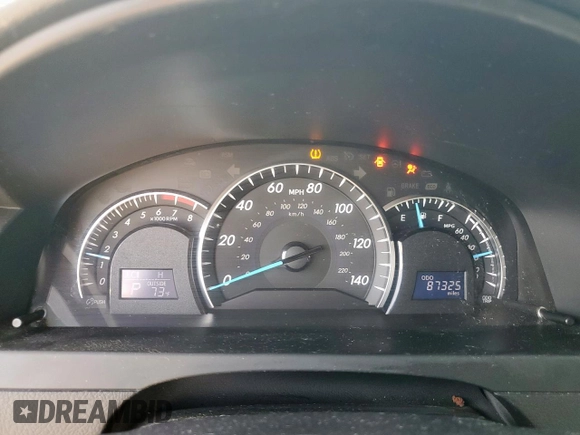 2014 Toyota Camry L with VIN 4T4BF1FK8ER356705, listed as a Copart auction lot 50842465 with 87,325 mi miles and Salvage Title. Bid and sale history available at carsss.com. Image 9.