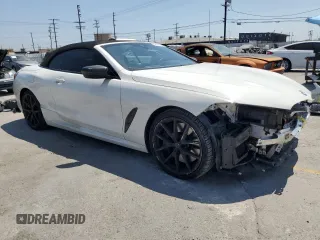 2019 BMW 8 Series M850i xDrive z VIN WBAFY4C54KBX39166, wystawiony jako Copart lot #58597925 z przebiegiem 38 192 mil mil oraz Szkoda całkowita • Salvage title. Historia ofert i sprzedaży dostępna na DreamBid. Obrazek 4.