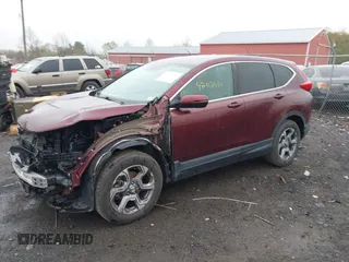 2017 Honda CR-V EX with VIN 2HKRW2H52HH628285, listed as a IAAI auction lot 42012430 with 115,822 mi miles. Bid and sale history available at carsss.com. Image 2.