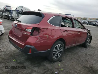 2019 Subaru Outback Limited with VIN 4S4BSANC1K3335227, listed as a Copart auction lot 49123495 with 155,131 mi miles and Salvage Title. Bid and sale history available at DreamBid. Image 3.