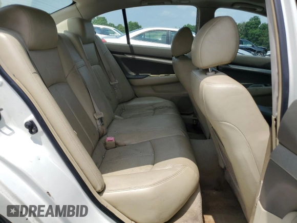 2008 Infiniti G35 Journey with VIN JNKBV61E18M210746, listed as a Copart auction lot 59587985 with 266,221 mi miles and Salvage title. Bid and sale history available at DreamBid. Image 10.
