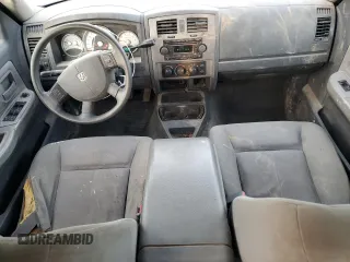2006 Dodge Dakota SLT with VIN 1D7HE48K46S521050, listed as a Copart auction lot 87286144 with 252,799 mi miles and Salvage Title. Bid and sale history available at DreamBid. Image 8.