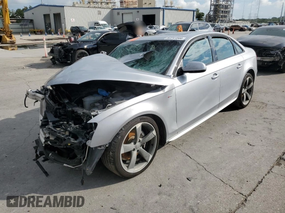 2015 Audi A4 Premium Plus with VIN WAUHFAFL5FN040401, listed as a Copart auction lot 62241544 with 0 mi miles and Salvage Title. Bid and sale history available at carsss.com. Image 1.