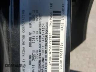 2013 Mazda 3 i Grand Touring with VIN JM1BL1W75D1729914, listed as a Copart auction lot 49035695 with 231,938 mi miles and Salvage Title. Bid and sale history available at carsss.com. Image 12.