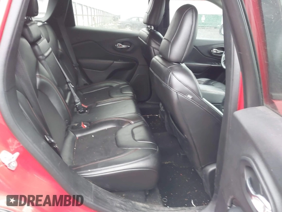 2019 Jeep Cherokee Trailhawk with VIN 1C4PJMBX4KD337408, listed as a IAAI auction lot 41788054 with 42,365 mi miles and . Bid and sale history available at DreamBid. Image 8.
