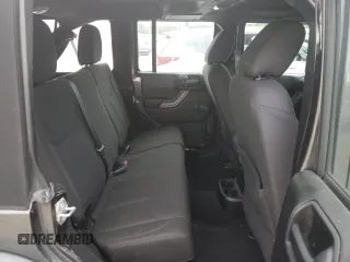 2018 Jeep Wrangler JK Unlimited Sport S with VIN 1C4BJWDG8JL827681, listed as a Copart auction lot 71954444 with 74,036 mi miles and Salvage Title. Bid and sale history available at carsss.com. Image 10.
