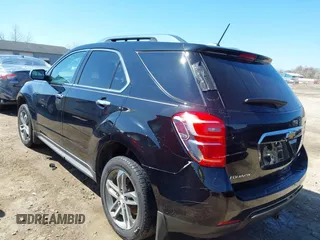 2017 Chevrolet Equinox Premier with VIN 2GNALDEK6H1507263, listed as a IAAI auction lot 42012392 with 100,658 mi miles. Bid and sale history available at carsss.com. Image 3.