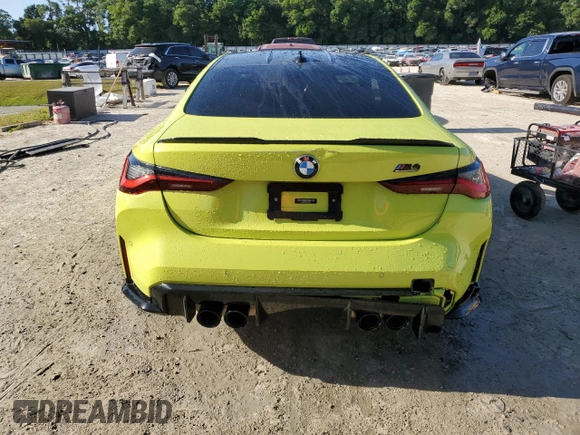 2021 BMW M4 Competition with VIN WBS33AZ05MCF87759, listed as a Copart auction lot 52135584 with 12,146 mi miles. Bid and sale history available at carsss.com. Image 6.