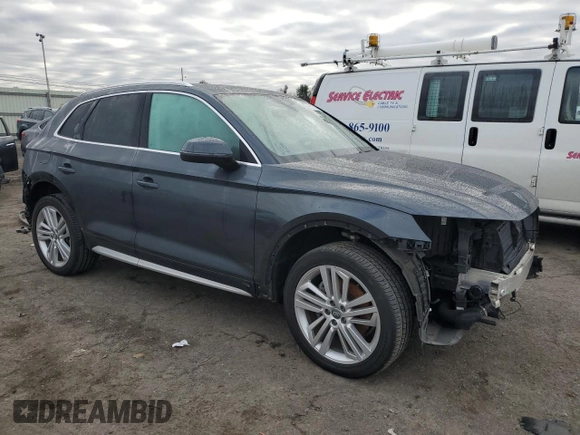 2019 Audi Q5 Premium Plus with VIN WA1BNAFY9K2119373, listed as a Copart auction lot 69172432 with 20,711 mi miles. Bid and sale history available at carsss.com. Image 4.