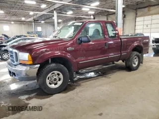1999 Ford Super Duty F-250 XL with VIN 1FTNX21F7XED37035, listed as a Copart auction lot 45460485 with 205,188 mi miles and Salvage Title. Bid and sale history available at carsss.com. Image 1.
