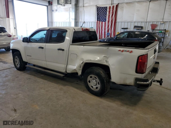 2020 Chevrolet Colorado 4WD Work Truck with VIN 1GCGTBEN2L1163785, listed as a Copart auction lot 42564795 with 152,722 mi miles and Salvage Title. Bid and sale history available at carsss.com. Image 2.