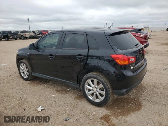 2014 Mitsubishi Outlander Sport ES with VIN 4A4AP3AU7EE005024, listed as a Copart auction lot 55307285 with 127,033 mi miles and Clean Title. Bid and sale history available at carsss.com. Image 2.