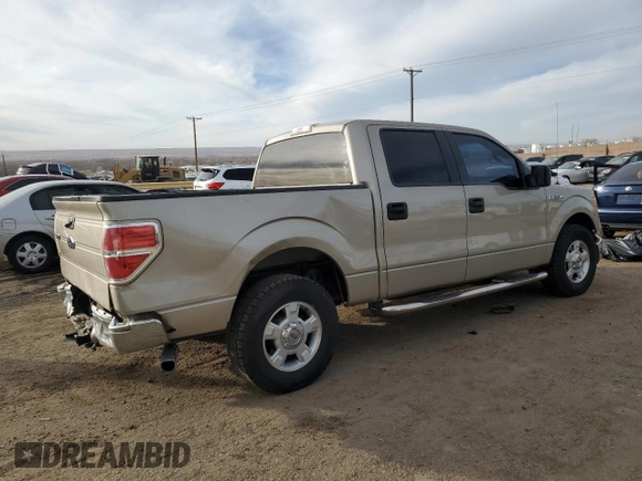 2009 Ford F-150 XL with VIN 1FTPW12V19KC53762, listed as a Copart auction lot 45317785 with 168,184 mi miles and Salvage Title. Bid and sale history available at carsss.com. Image 3.