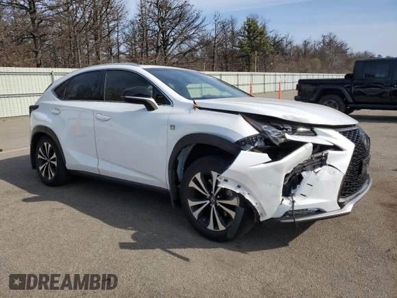 2019 Lexus NX 300 z VIN JTJBARBZ9K2201065, wystawiony jako Copart lot #53925845 z przebiegiem 40 458 mil mil oraz Szkody całkowita. Historia ofert i sprzedaży dostępna na DreamBid. Obrazek 4.