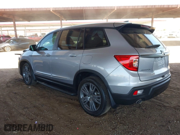 2020 Honda Passport EX-L with VIN 5FNYF7H56LB002724, listed as a IAAI auction lot 42607517 with Not provided miles and . Bid and sale history available at DreamBid. Image 3.