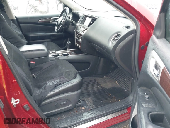 2014 Nissan Pathfinder S with VIN 5N1AR2MM7EC619604, listed as a IAAI auction lot 42694493 with 75,388 mi miles and . Bid and sale history available at DreamBid. Image 5.