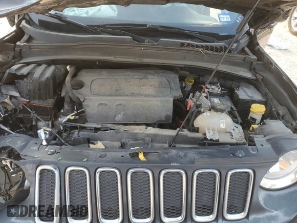 2018 Jeep Renegade Latitude z VIN ZACCJBBB0JPG75752, wystawiony jako Copart lot #55254665 z przebiegiem 57 727 mil mil oraz Szkoda całkowita • Salvage title. Historia ofert i sprzedaży dostępna na DreamBid. Obrazek 12.