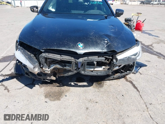2018 BMW 5 Series 540i with VIN WBAJE5C52JWA97999, listed as a IAAI auction lot 41763708 with Not Provided miles and . Bid and sale history available at carsss.com. Image 6.