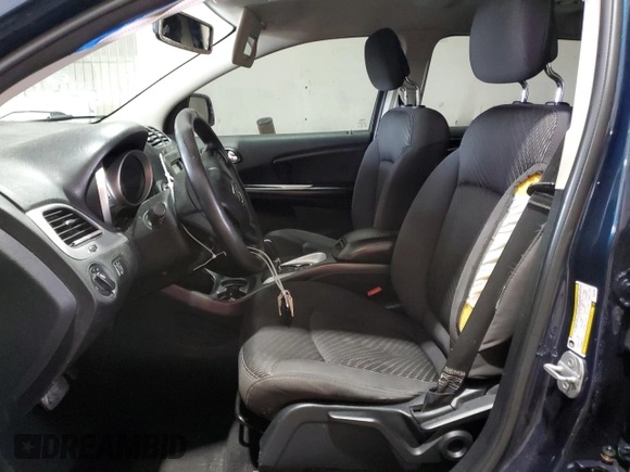 2013 Dodge Journey American Value with VIN 3C4PDCAB4DT581984, listed as a Copart auction lot 59953515 with 166,927 mi miles and Salvage title. Bid and sale history available at DreamBid. Image 7.