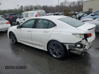 2018 Acura TLX w/A-SPEC Pkg with VIN 19UUB3F62JA003634, listed as a Copart auction lot 47019765 with 141,965 mi miles and Salvage Title. Bid and sale history available at carsss.com. Image 2.
