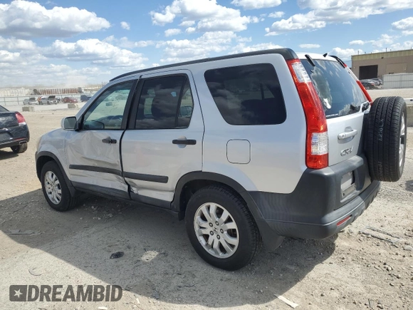 2005 Honda CR-V EX with VIN SHSRD788X5U310933, listed as a Copart auction lot 52030665 with 172,327 mi miles and Salvage Title. Bid and sale history available at DreamBid. Image 2.