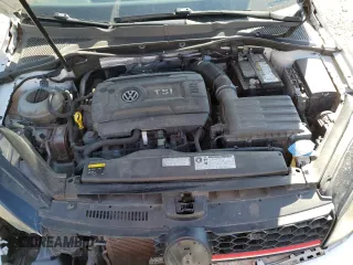 2015 Volkswagen GTI SE with VIN 3VW4T7AU2FM008901, listed as a Copart auction lot 48587105 with 1,477 mi miles and Salvage Title. Bid and sale history available at DreamBid. Image 12.