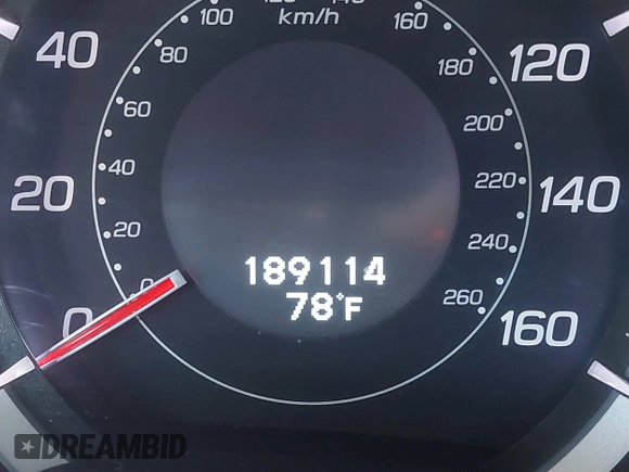 2012 Acura TSX Tech Pkg with VIN JH4CU2F61CC001779, listed as a IAAI auction lot 41848348 with 189,114 mi miles. Bid and sale history available at carsss.com. Image 16.