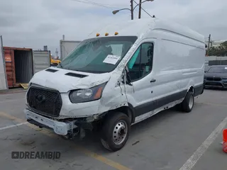 2022 Ford Transit Cargo with VIN 1FTBF4XG3NKA44975, listed as a IAAI auction lot 42161004 with 40,682 mi miles and . Bid and sale history available at DreamBid. Image 17.