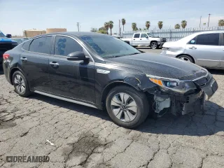 2019 Kia Optima Hybrid EX with VIN KNAGU4LE3K5032736, listed as a Copart auction lot 54017465 with 117,306 mi miles and Clean Title. Bid and sale history available at carsss.com. Image 4.