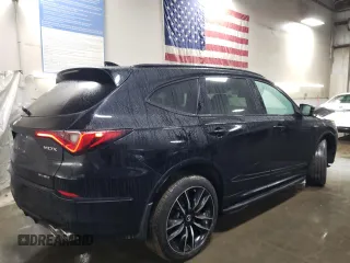 2023 Acura MDX Type S w/Advance Package with VIN 5J8YD8H80PL001286, listed as a Copart auction lot 86610724 with 41,838 mi miles and Salvage Title. Bid and sale history available at carsss.com. Image 3.