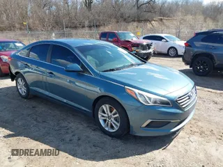 2017 Hyundai Sonata 2.4L with VIN 5NPE24AF8HH505812, listed as a IAAI auction lot 41875992 with Not Provided miles and . Bid and sale history available at carsss.com. Image 1.
