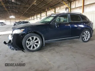 2005 Infiniti FX35 with VIN JNRAS08UX5X103477, listed as a Copart auction lot 72654224 with 97,898 mi miles and Salvage Title. Bid and sale history available at carsss.com. Image 1.