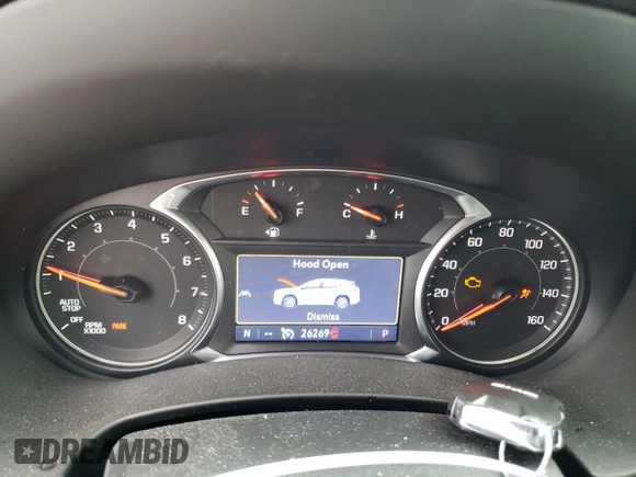 2020 GMC Terrain SLT with VIN 3GKALVEXXLL228680, listed as a Copart auction lot 41473725 with 26,269 mi miles and Salvage title. Bid and sale history available at DreamBid. Image 9.