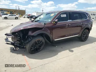 2022 Kia Telluride SX with VIN 5XYP54HC7NG276196, listed as a Copart auction lot 48282323 with 11,643 mi miles and Salvage title. Bid and sale history available at DreamBid. Image 1.