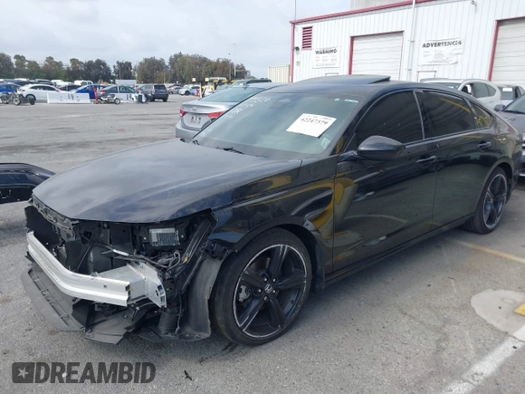 2024 Honda Accord Sport-L with VIN 1HGCY2F74RA047952, listed as a IAAI auction lot 42247379 with Not provided miles and . Bid and sale history available at DreamBid. Image 2.