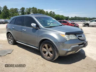2009 Acura MDX Sport/Pwr Tail Gate with VIN 2HNYD28729H501902, listed as a Copart auction lot 55209274 with 173,377 mi miles and Salvage Title. Bid and sale history available at carsss.com. Image 4.