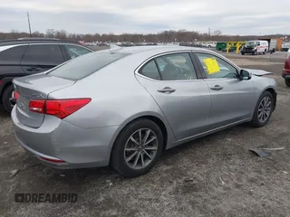 2019 Acura TLX with VIN 19UUB1F3XKA009435, listed as a IAAI auction lot 40999644 with 65,811 mi miles. Bid and sale history available at carsss.com. Image 4.